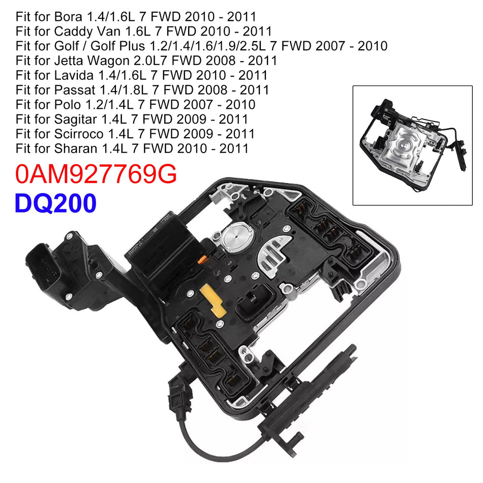 2009-2011年式 Scirroco 1.4L 7 FWD 0AM トランスミッションコントロールユニット TCU TCM 0AMDQ200