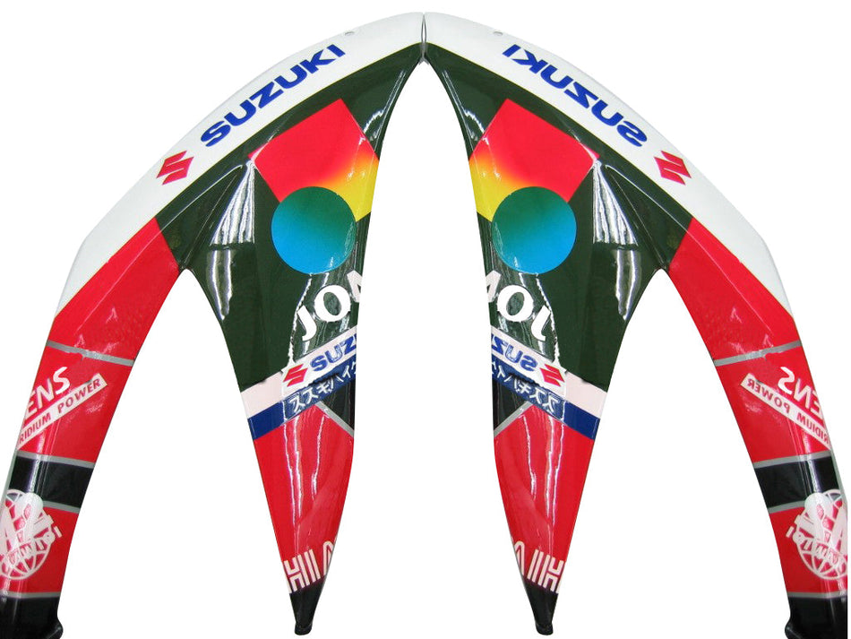 2008-2010 スズキ GSXR 600 750 レッド ブラック No.34 スズキ レーシング フェアリング ジェネリック