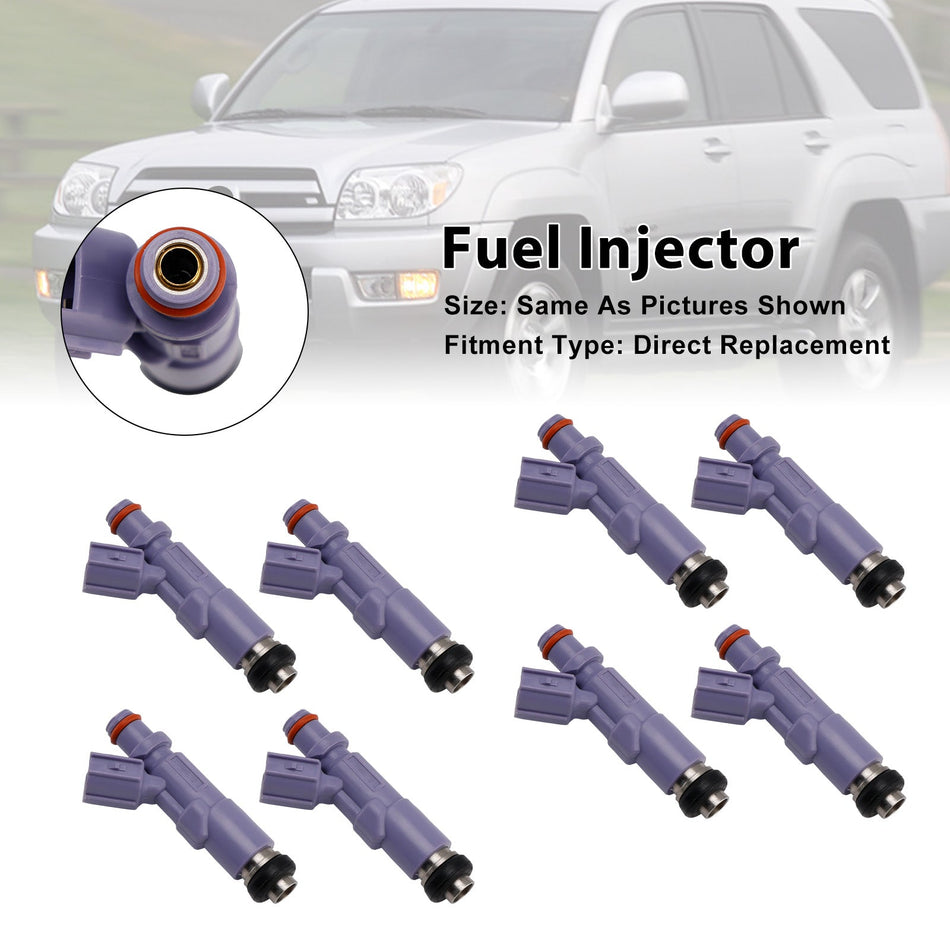トヨタ タンドラ 4.7L 5.7L 05-09 レクサス IS200 23250-70120 用 燃料インジェクター 8個