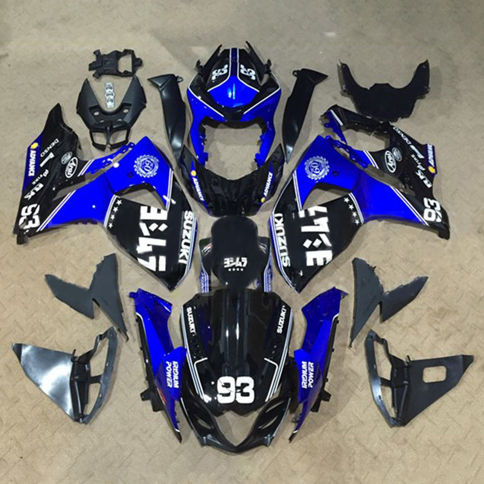 2009-2016 スズキ GSXR1000 K9 フェアリングキット ボディワーク プラスチック ABS